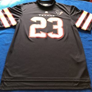 #23 Arian Foster NFL Field Jersey Football Team Apparel Navy Blue Men's Size XL